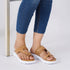 Women's Braided Strap Toe Ring Strap Comfort Sandals