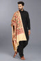 Men's Aari Embroidered Wool Shawl