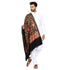 Men's Aari Embroidered Wool Shawl