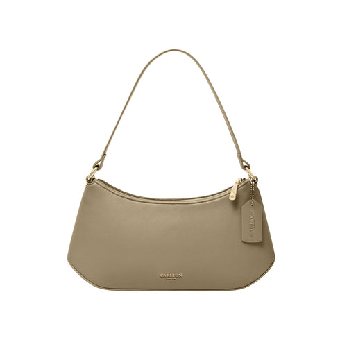 Carlton London Beige East West Shoulder Bag CLHB 16