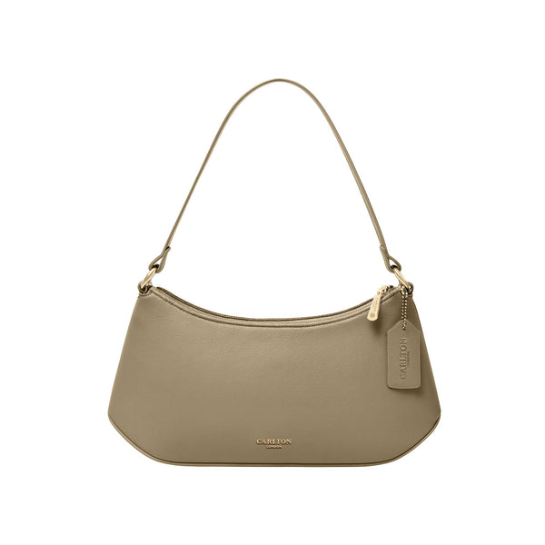 Carlton London Beige East West Shoulder Bag CLHB 16