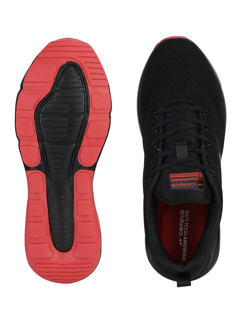 NORTH PLUS Black Men's Running Shoes