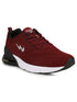 NORTH PLUS Burgundy Men's Running Shoes
