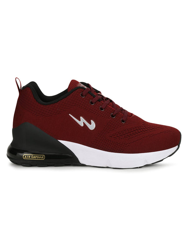 NORTH PLUS Burgundy Men's Running Shoes
