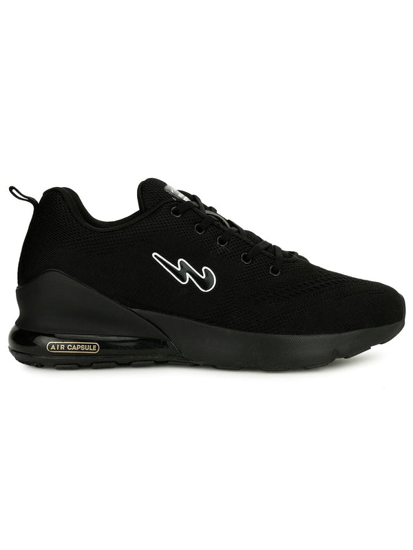 NORTH PLUS Black Men's Running Shoes