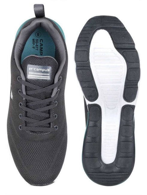 NORTH PLUS Grey Men's Running Shoes