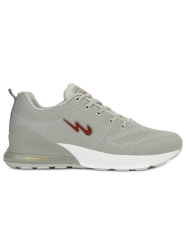 NORTH PLUS Grey Men's Running Shoes