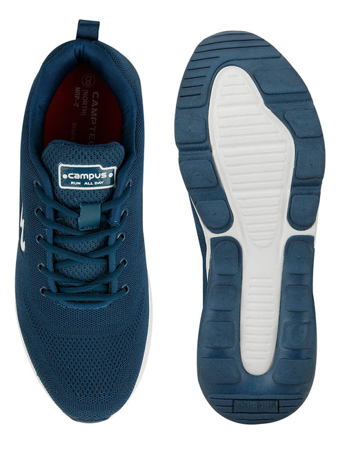 NORTH PLUS Blue Men's Running Shoes