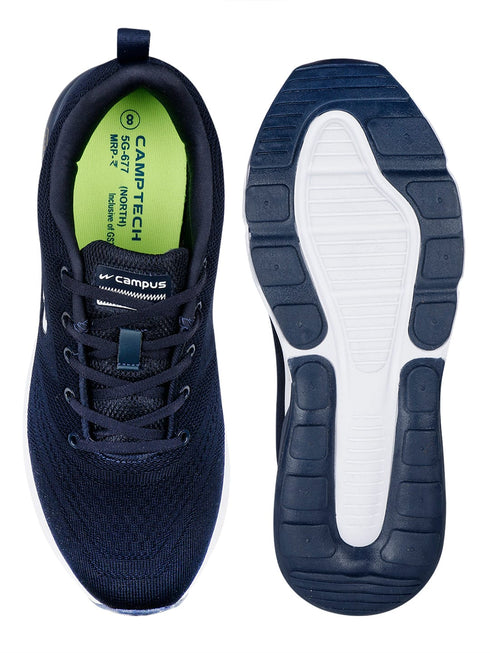 NORTH PLUS Navy Men's Running Shoes