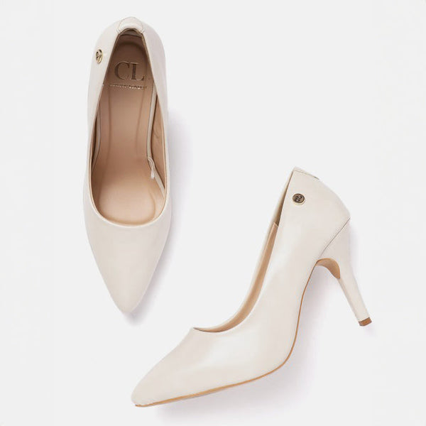 Women's Sophisticated Solid Buckled Pumps