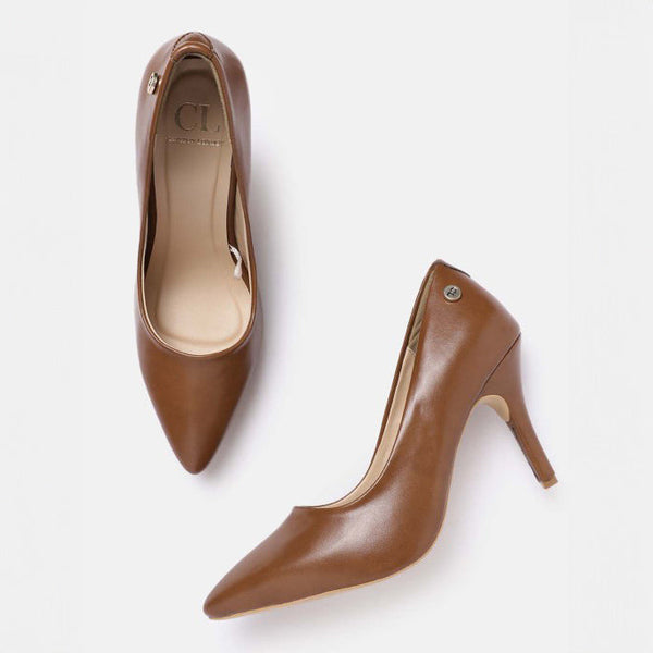 Women's Sophisticated Solid Buckled Pumps