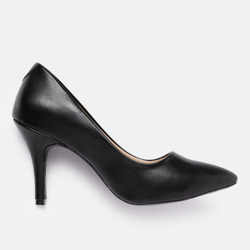 Women's Sophisticated Solid Buckled Pumps