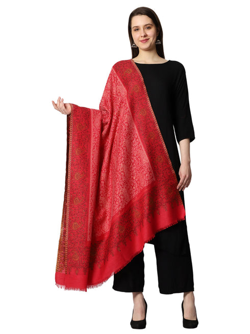 Women's Zari Kani Wool Shawl
