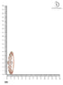 Rose Gold plated AD studded handcrafted Bracelet for Women & Girls