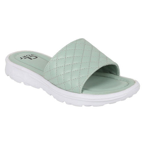 Women's Quilted Comfort Slide Sandals