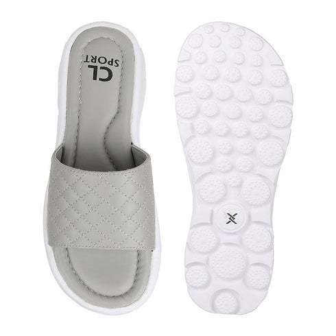Women's Quilted Comfort Slide Sandals