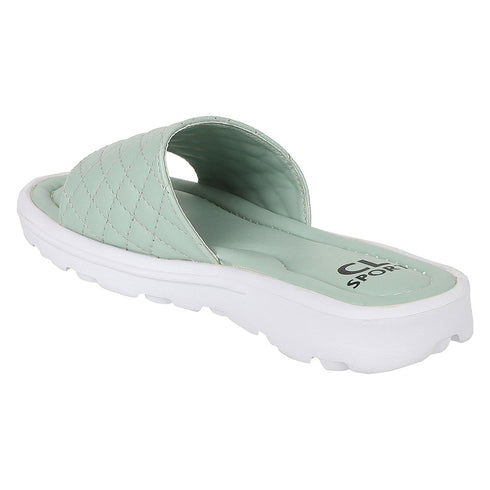 Women's Quilted Comfort Slide Sandals
