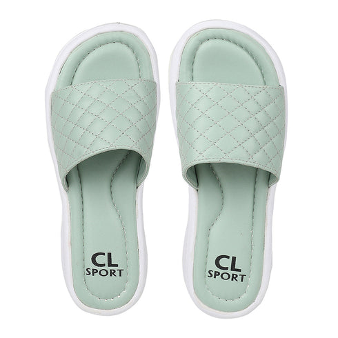 Women's Quilted Comfort Slide Sandals