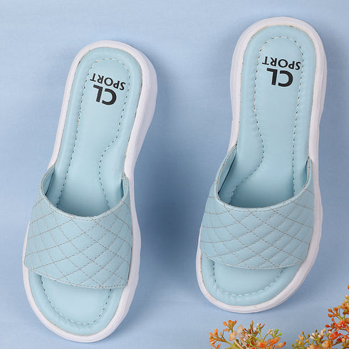 Women's Quilted Comfort Slide Sandals