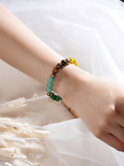 Chakra Balancing Multi Crystal Bracelet for Healing & Meditation