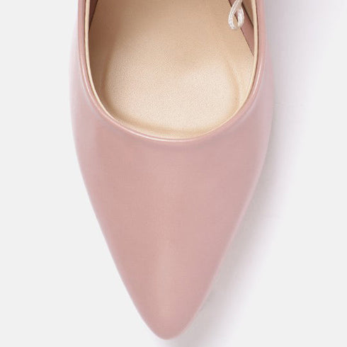 Women's Sophisticated Solid Buckled Pumps