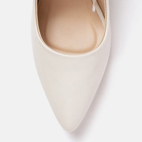 Women's Sophisticated Solid Buckled Pumps