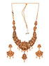 Gold Plated Exquisite Design Shiv Parivar Temple Jewellery Set