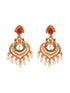 Gold Toned Grand South Indian Imitation Bridal Temple Jewellery Set