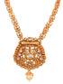 GoldPlated Kundan studded Handcrafted Necklace Jewellery Set