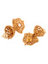 GoldPlated Kundan studded Handcrafted Necklace Jewellery Set