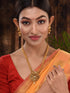 GoldPlated Kundan studded Handcrafted Necklace Jewellery Set