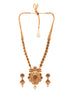 GoldPlated Multi Kundan studded Handcrafted Necklace Jewellery Set
