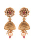 GoldPlated Multi Kundan studded Handcrafted Necklace Jewellery Set