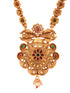 GoldPlated Multi Kundan studded Handcrafted Necklace Jewellery Set
