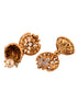 GoldPlated Kundan studded Handcrafted Necklace Jewellery Set