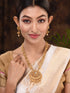 GoldPlated Kundan studded Handcrafted Necklace Jewellery Set