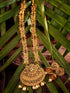 GoldPlated Kundan studded Handcrafted Necklace Jewellery Set