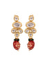 Gold Toned Kundan & Multi Bead studded Handcrafted Jewellery Set