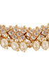 Gold Toned Kundan studded Paerl Beadded ethnic Bridal Anklet Anklet