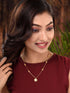 Gold Plated & Beaded Locket Chain Mangalsutra