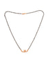 Set Of 2 Gold Plated AD Studded & Beaded Mangalsutra COMBO