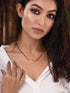 Set Of 2 Gold Plated AD Studded & Beaded Mangalsutra COMBO