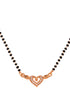 Set Of 2 Gold Toned AD Studded Delicate mangalsutra COMBO