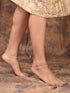 Silver Toned AD studded Ethnic Bridal Anklet Anklet