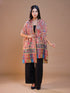 Women's Pure Wool Faux Pashmina Kalamkari Printed Embroidery Stole