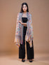 Women's Pure Wool Faux Pashmina Kalamkari Printed Embroidery Stole
