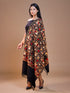 Women's Aari Embroidered Wool Stole
