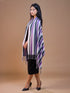 Women's Striped Formal Viscose Stole