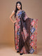 Women's Printed Floral Wool Shawl