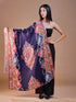 Women's Printed Floral Wool Shawl